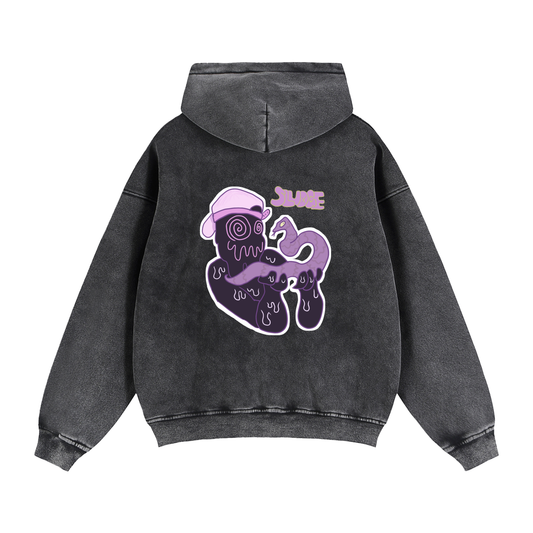 Sludge Man Fleece Zip-Up Hoodie